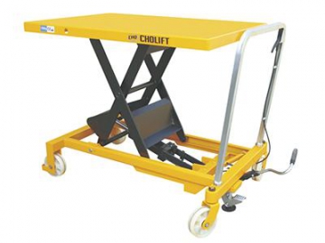 سيزر لفت هيدروليكي ذو عجلات  Mobile Hydraulic Lift Table