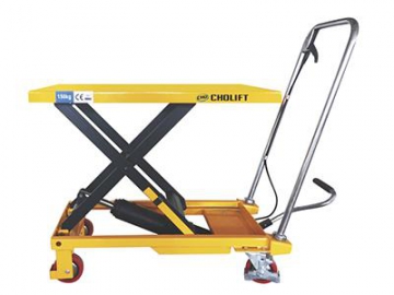 سيزر لفت هيدروليكي ذو عجلات  Mobile Hydraulic Lift Table