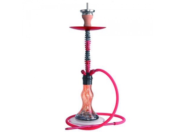 شيشة سبيكة الزنك مع مبسم طويل، إرتفاع 76 سم