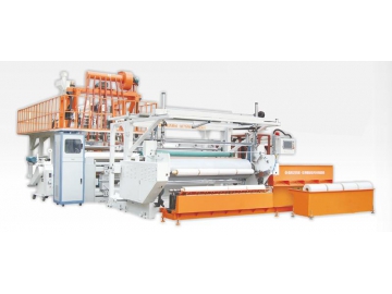 خط بثق استرتش فيلم أوتوماتيكي بالكامل  Fully Automatic Extrusion Stretch Film Line