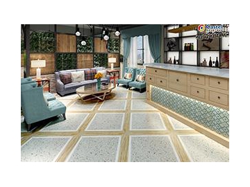 بلاط بورسلين،  Terrazzo Deco  Porcelain Tile