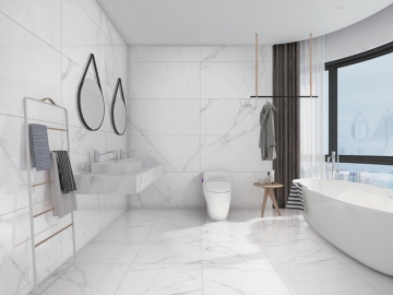 بلاط بورسلين، Statuario  Marble Look Tile