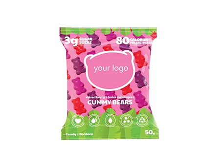 خط تعبئة ووزن حلوى الجيلي الآلي