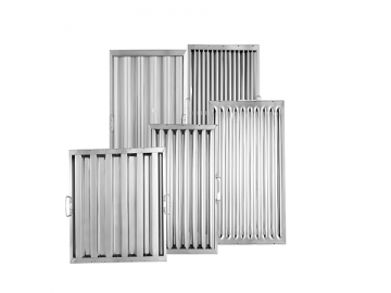 فلتر شفاط المطبخ/ فلتر هود ستانلس ستيل  Stainless Steel Baffle Filter