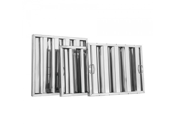 فلتر هود ستانلس ستيل/ فلتر شفاط المطبخ  Stainless Steel Baffle Filter/Kitchen Hood Filters