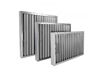 فلتر هود ستانلس ستيل/ فلتر شفاط المطبخ  Stainless Steel Baffle Filter/Kitchen Hood Filters