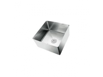 حوض مطبخ ستانلس ستيل (حوض معلق)  Stainless Steel Weld-in/Undermount Kitchen Sinks