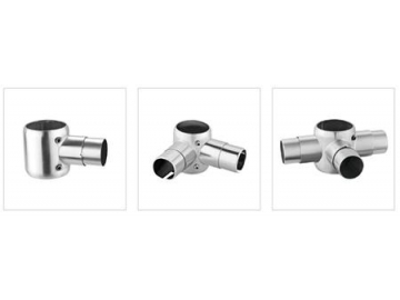 وصلات ربط من ستانلس ستيل وألومنيوم  Cross Brace Fitting