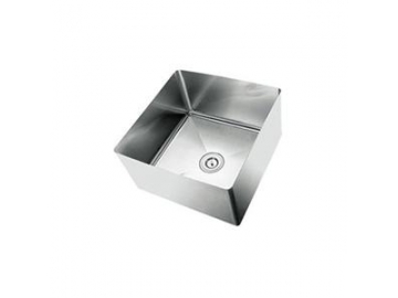 حوض مطبخ ستانلس ستيل (حوض ساقط)  Stainless Steel Under-mount Kitchen Sink