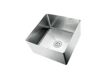 حوض مطبخ ستانلس ستيل (حوض ساقط)  Stainless Steel Under-mount Kitchen Sink