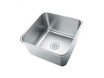 حوض مطبخ ستانلس ستيل (حوض ساقط)  Stainless Steel Under-mount Kitchen Sink