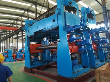 خط انتاج المواسير الملحومة طولياً ERW (لحام بالمقاومة الكهربائية)، ERW720