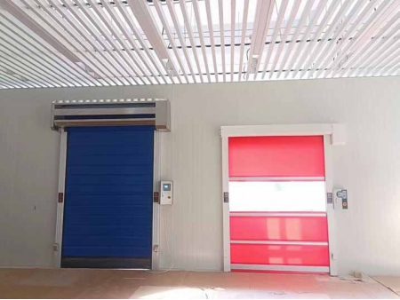 باب قابل للطي عالي السرعة High-Speed Roll-Up Door