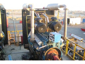 محرك ديزل 6 أسطوانات 121 كيلو واط SY129B12