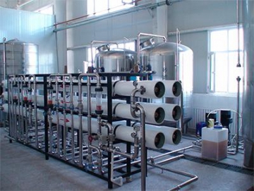 محطة تنقية المياه بالتناضح العكسي (RO)  Reverse Osmosis Water Filtration System