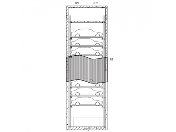 المواقف الذكية للسيارات/ المواقف الذكية المرتفعة (نظام البرج)                     Smart Tower Parking System