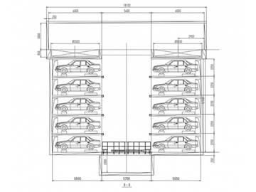 نظام المواقف الذكية المتحركة (جراج ذكي ذو حركة مكوكية)                     Shuttle Parking System