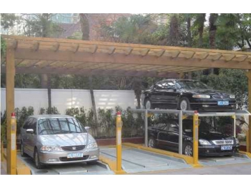 الجراجات الذكية مع نظام التكديس                     Stacker Parking System (Parking Lift)