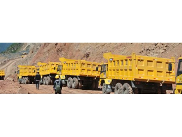 شاحنة التعدين GK90 شاحنات التعدين