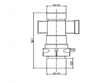 حساس تدفق الماء نوع عوامة    Float Type Water Flow Switch