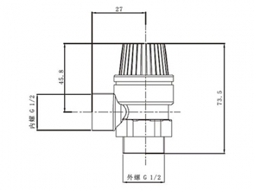 صمام تنفيس ضغط المرجل    Boiler Pressure Relief Valve
