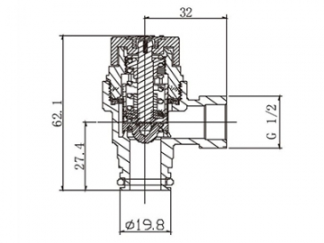 صمام تنفيس ضغط المرجل    Boiler Pressure Relief Valve
