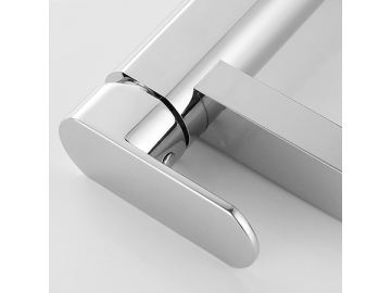 خلاط مغسلة طويل بمظهر الكروم المصقول SW-BFS008(2)                     Tall vessel sink faucet in chrome polished finish