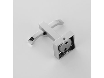 خطاف تعليق روب حمام مزدوج SW-RH002                     Double Metal Bathroom Accessories Robe Hook