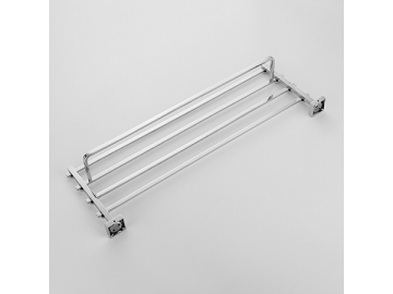 رف مناشف حمام بتصميم فاخر SW-TS001                     Luxury Design Bathroom Towel Rail Shelf