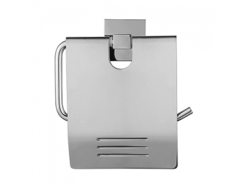 حاملة مناديل حمام بمظهر الكروم كلاسيكية SW-PTH002                     Classic Toilet Paper Towel Holder In Chrome