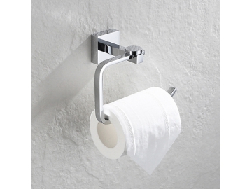 حاملة مناديل حمام شبه مربعة جدارية SW-PTH003                     Wall Mount Toilet Tissue Paper Towel Roll Holder Shelf