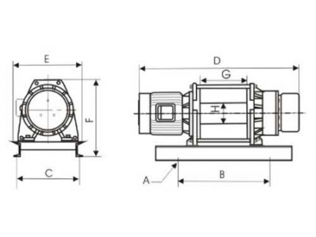 ونش (ويندلاس) كهرباء 2000-3500KG  2000-3500KG Electric Windlass