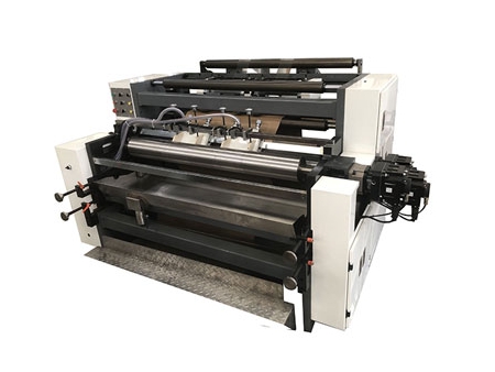 ماكينة تصنيع أكياس ورقية ذات قاعدة مربعة وفتحات للحمل