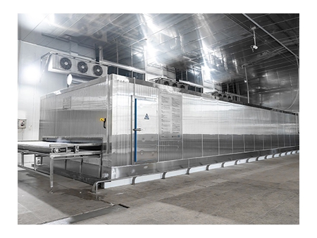 مجمد نفقي سريع التجميد Quick Freezing Tunnel Freezer