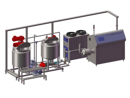 نظام خلط الكيك الأسفنجي Batter Mixing System for Sponge Cake