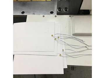 آلة ربط خيوط كروت التعليق (مناسبة لعلامات أمتعة الطيران)، TL-LY8B                       Automatic Airline Tag Elastic Stringing Machine