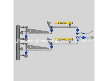 منصة شحن وتفريغ سفلي للغاز البترولي المسال                   LPG Bottom Loading Arm