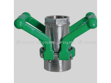 وصلة صمام الشحن والتفريغ                   Dry Break Coupler
