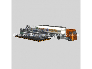 محطة تحميل الغاز الطبيعي المسال                   LNG Loading Skid