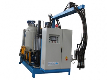 نظام القولبة بالحقن بضغط عالي RRIM بمضخة هيدروليكية كباسة  RRIM High Pressure Dosing Machine (Hydraulic Piston Motor)