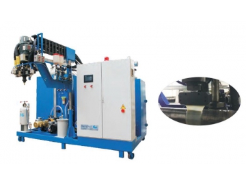 ماكينة صب البوليمر المرن (إلاستومر) فئة QB  Elastomer Casting Machine