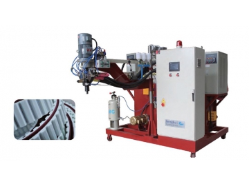 ماكينة صب البوليمر المرن (إلاستومر) فئة EA  Elastomer Casting Machine