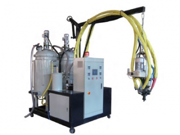 ماكينة صب البوليمر المرن (إلاستومر) فئة F  Elastomer Casting Machine