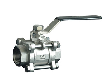 محبس كرة استانلس ستيل ثلاث قطع  3 Piece Stainless Steel Ball Valve