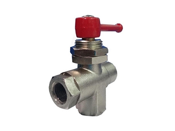 محبس كرة نحاسي مطلي بالنيكل مدمج   In-Line Ball Valves - Nickel Plated Brass Ball Valves