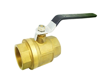 صمام كرة نحاسي قطعتين خالي من الرصاص - مصدق من NSF, UL, CSA  Lead Free, 2-Piece Full Port Brass Ball Valve