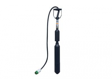 زمبة هزاز خرسانة صلبة  Rigid Vibrator Shaft and Vibrator Head