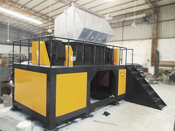 ماكينة تكسير ثنائية المحور						  Dual Shaft Shredder