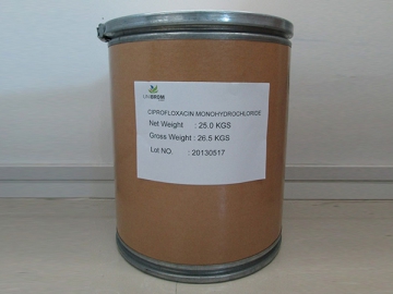 هيدروكلوريد سيبروفلوكساسين <span dir='ltr'>(Ciprofloxacin Hydrochloride)</span>