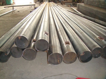 أعمدة إنارة الشوارع<br /> <small>(ذات شكل دائري)</small>